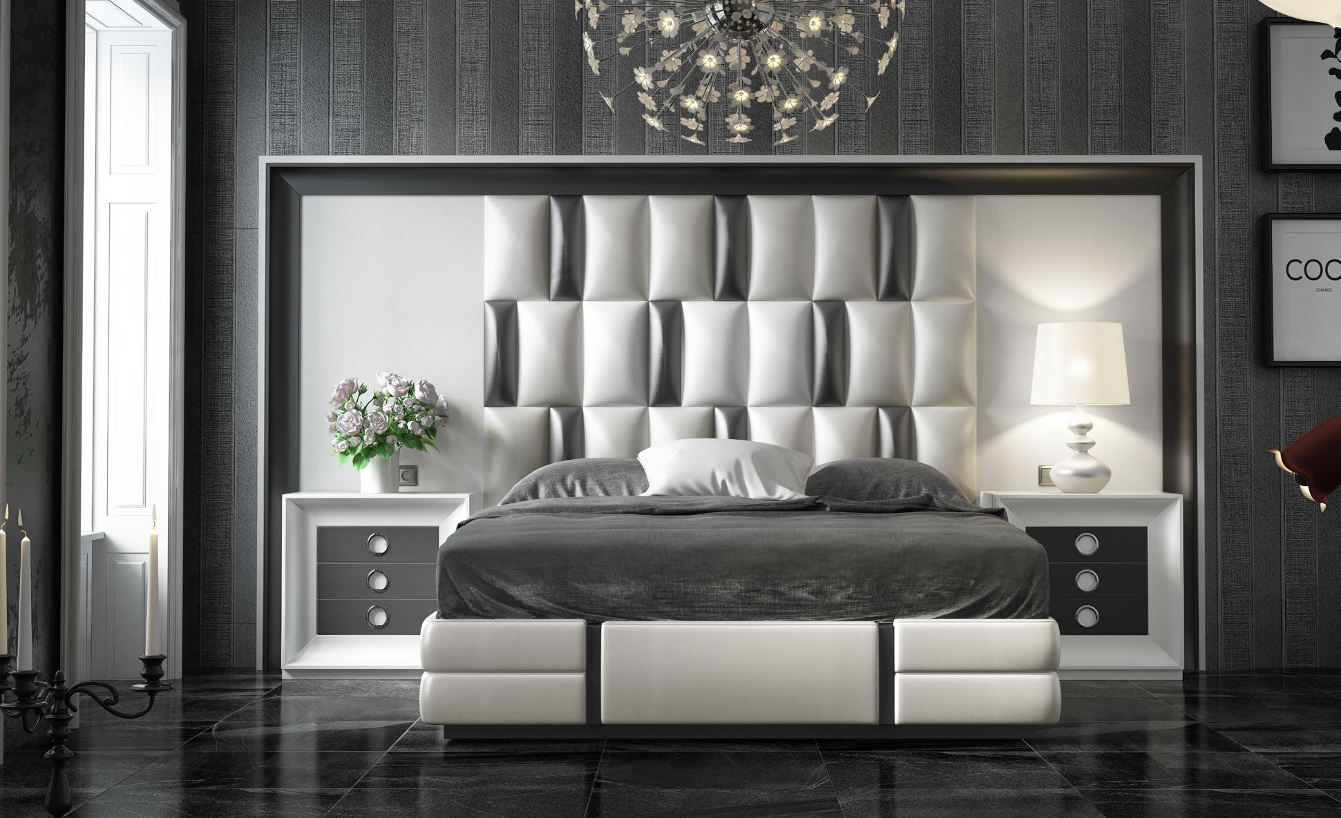 Brands Franco Furniture New BELLA Vanity Chest DOR 101