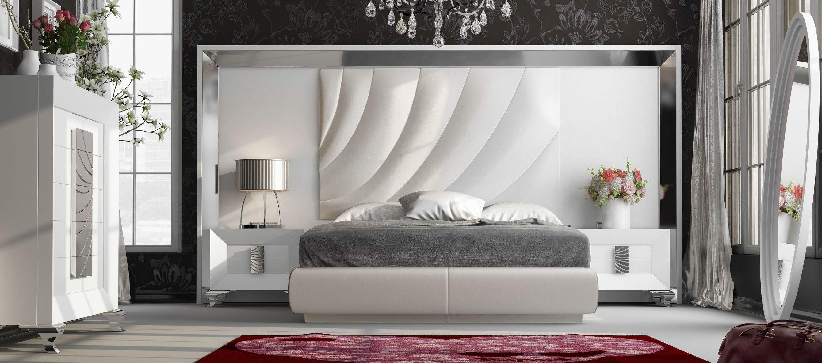 Bedroom Furniture Modern Bedrooms QS and KS DOR 129