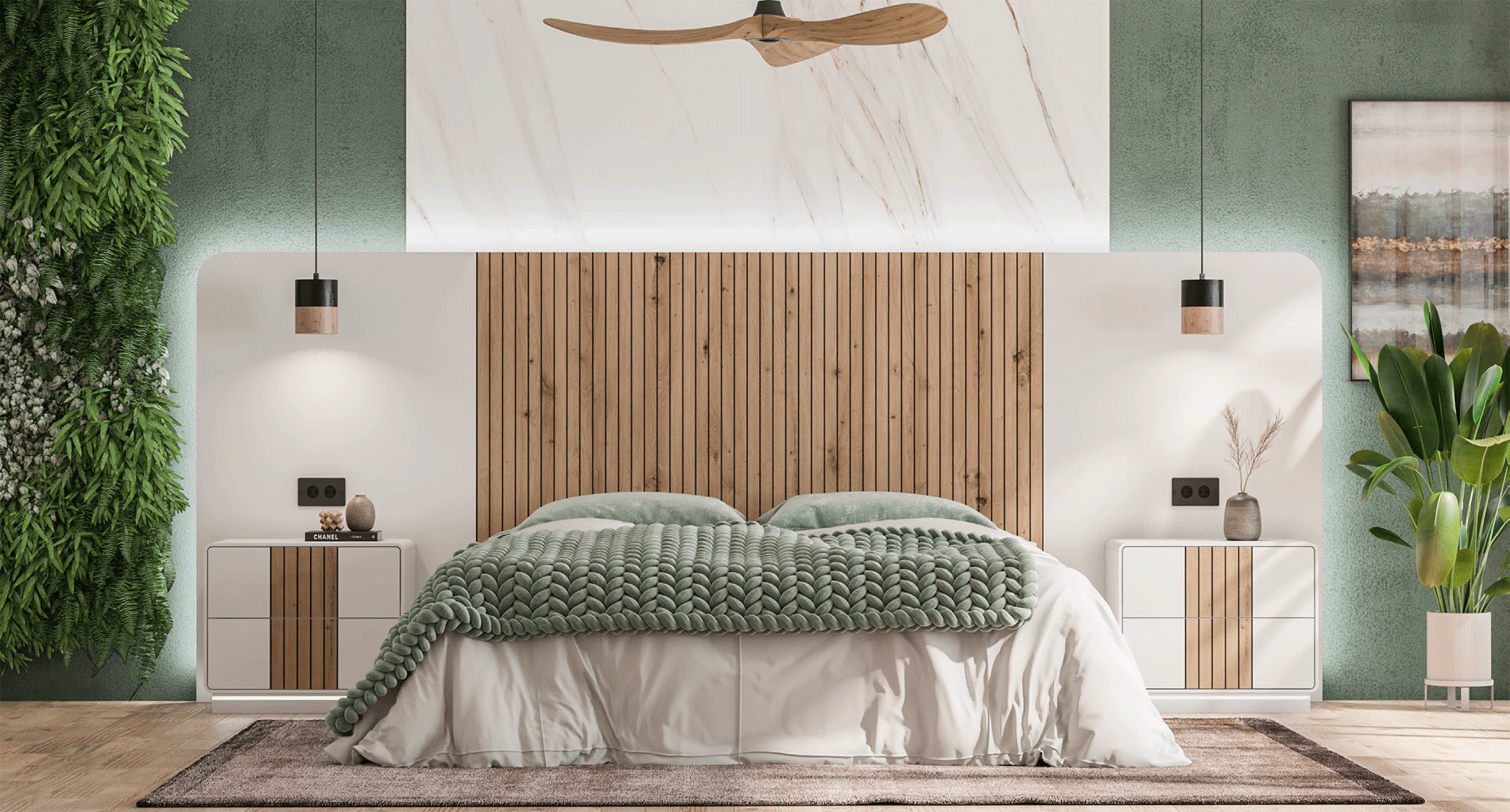 Bedroom Furniture Modern Bedrooms QS and KS Natura 01