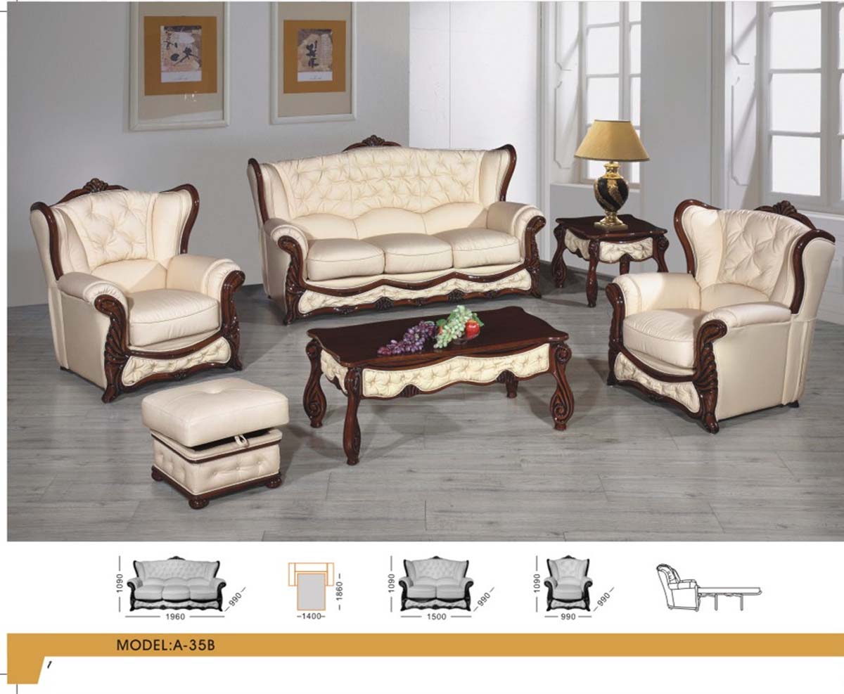 Living Room Furniture Reclining and Sliding Seats Sets A35