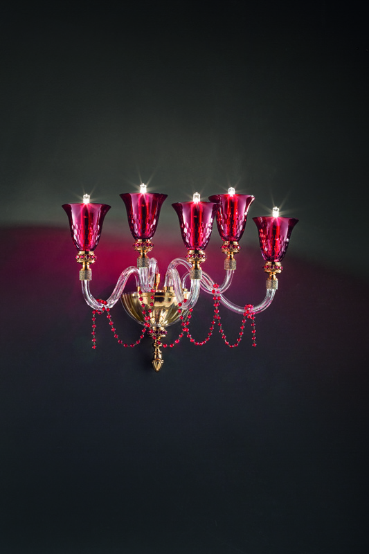 Brands Euroluce Olympia Collection Claire A5 ruby