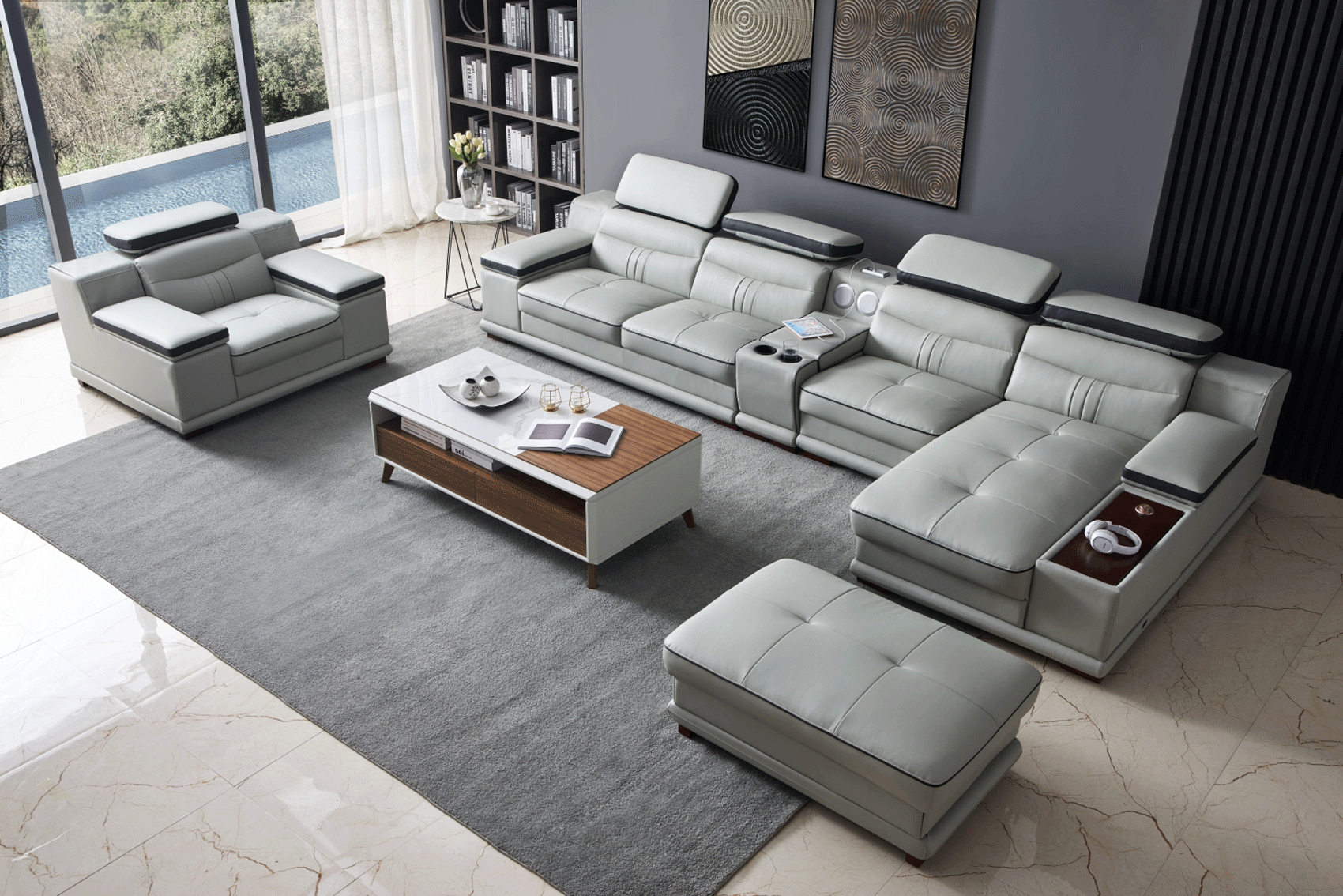 Brands WCH Modern Living Special Order 908 Sectional