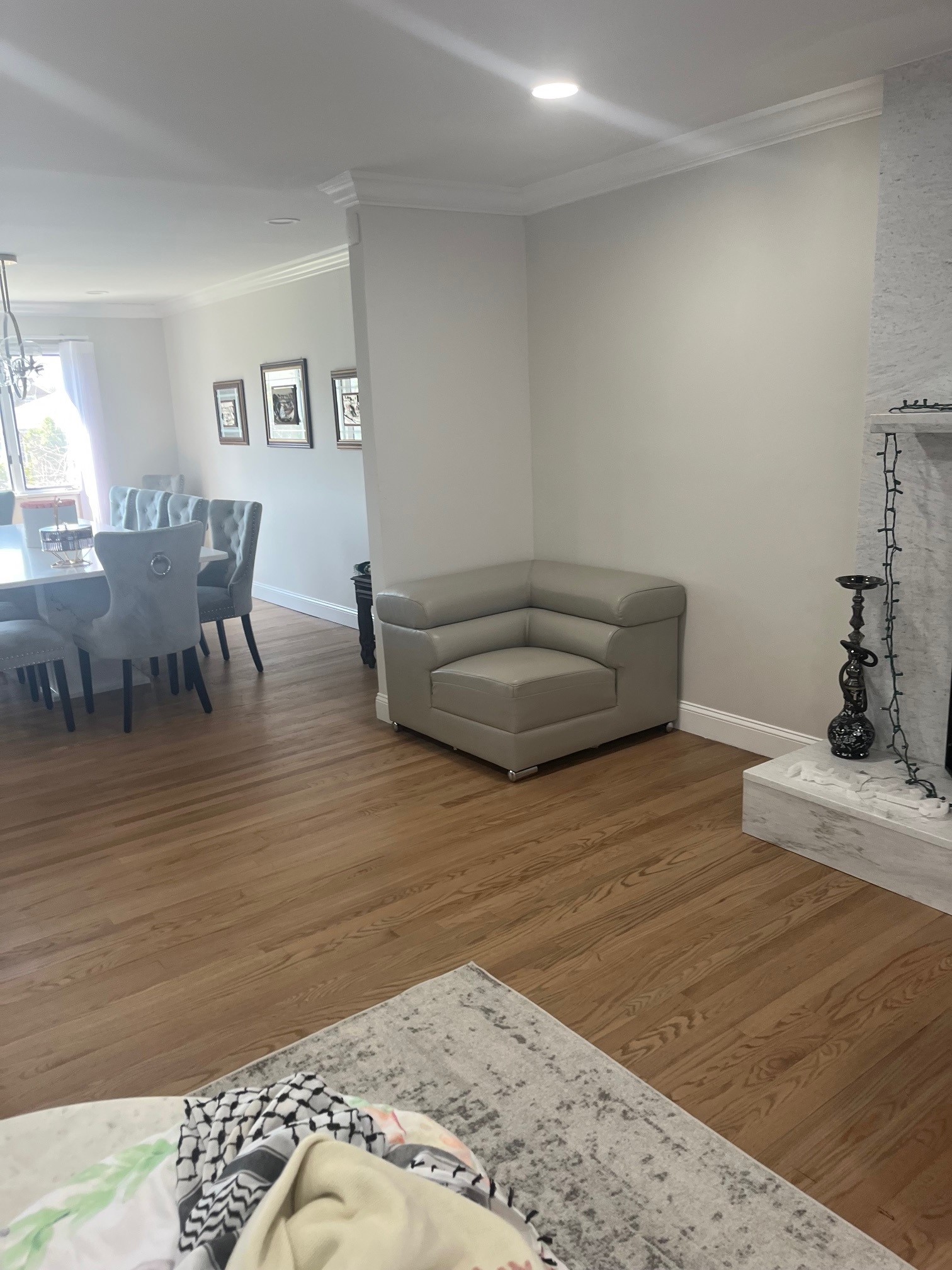 The 2119 S.O Loveseat & Chair with Sectional in Light Grey at the ...