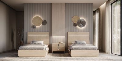 Beds 48" Kroma Sand Birch 48" Bed