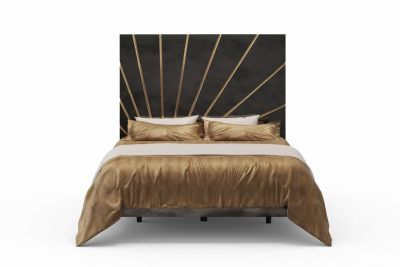 Oro Black King size Bed
