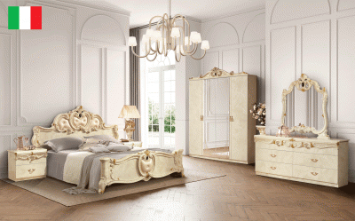 Barocco Ivory Bedroom