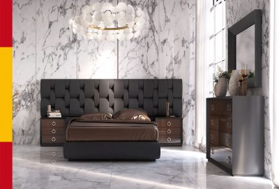 Bedroom Furniture Modern Bedrooms QS and KS Emporio Black Bedroom
