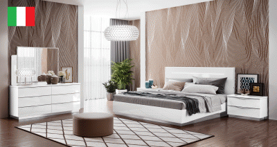 Bedroom Furniture Modern Bedrooms QS and KS Onda LEGNO White Bedroom
