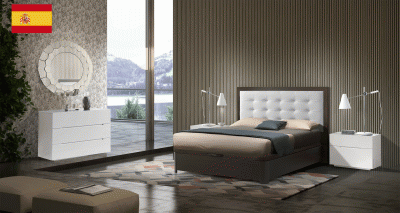 Bedroom Furniture Modern Bedrooms QS and KS Regina Bedroom QS with Storage and M100, C100, E100 cases