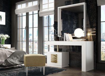Brands Franco Furniture New BELLA Vanity Chest NB33 Vanity Dresser