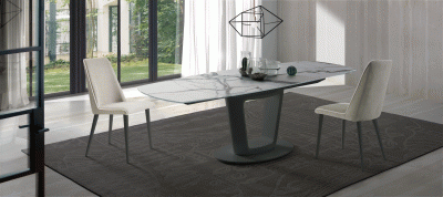 Antonella Dining Table + 4xLola Chairs Set