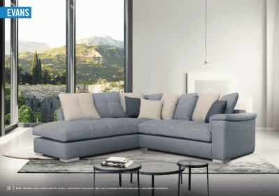 Living Room Furniture Sectionals Evans Sectional