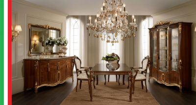 Dining Room Furniture Classic Dining Room Sets Donatello Dinning with Sovrana chairs