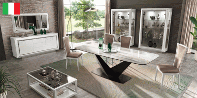 Dining Room Furniture Modern Dining Room Sets Elite WHITE Dining Room by Camelgroup – Italy