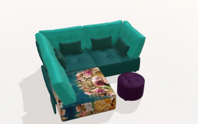 Living Room FAMA Montreal Sectional