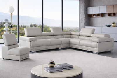 2119-Sectional-with-Extra-Chair-Light-Grey
