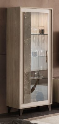 Entertainment Centers ArredoAmbra 1 Door Vitrine