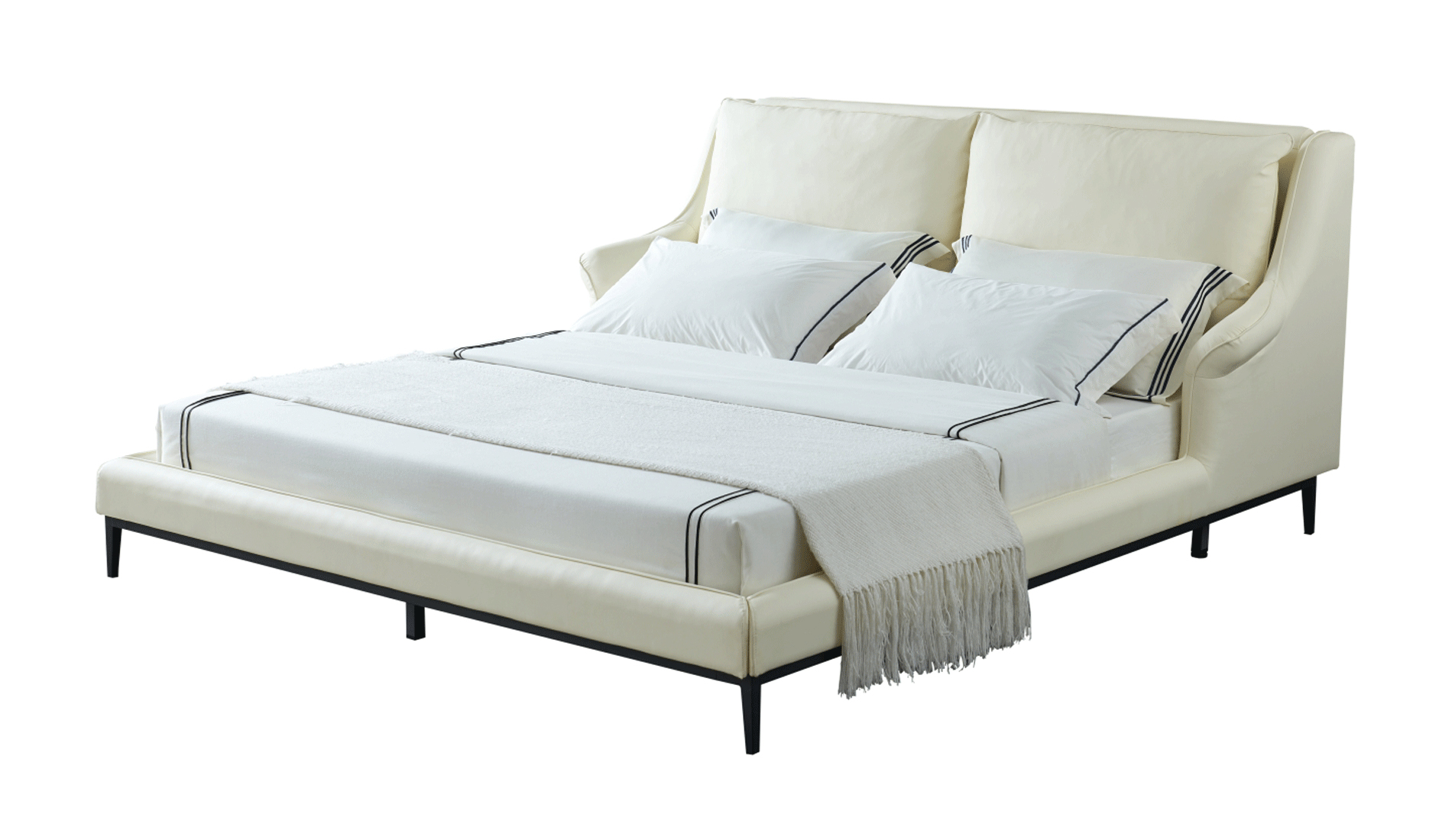 Bedroom Furniture Modern Bedrooms QS and KS 6089 Bed European King