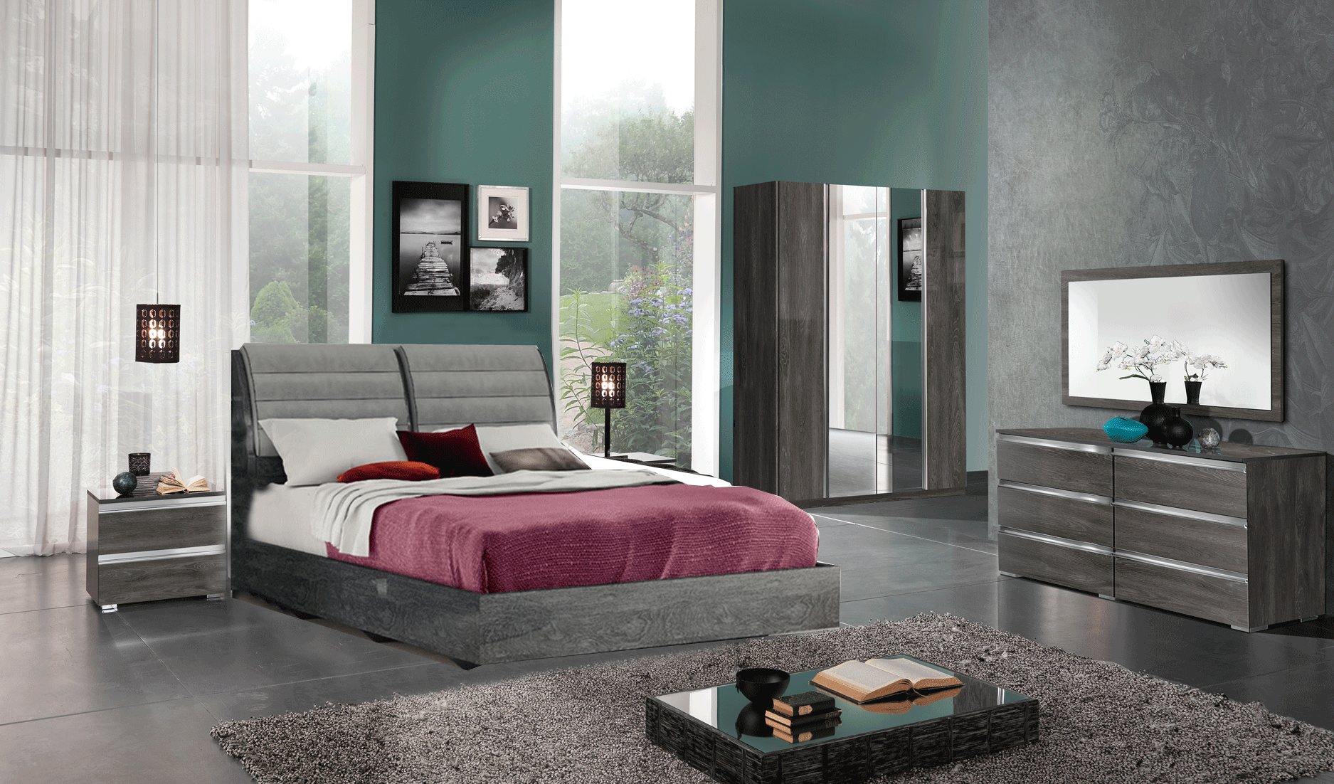 Bedroom Furniture Modern Bedrooms QS and KS Elite Bed with Oxford cases, Only bed is on Sale