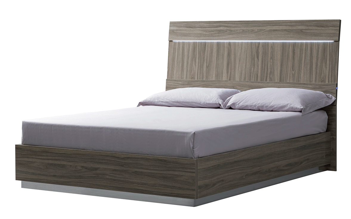 Bedroom Furniture Wardrobes Kroma Bed GREY