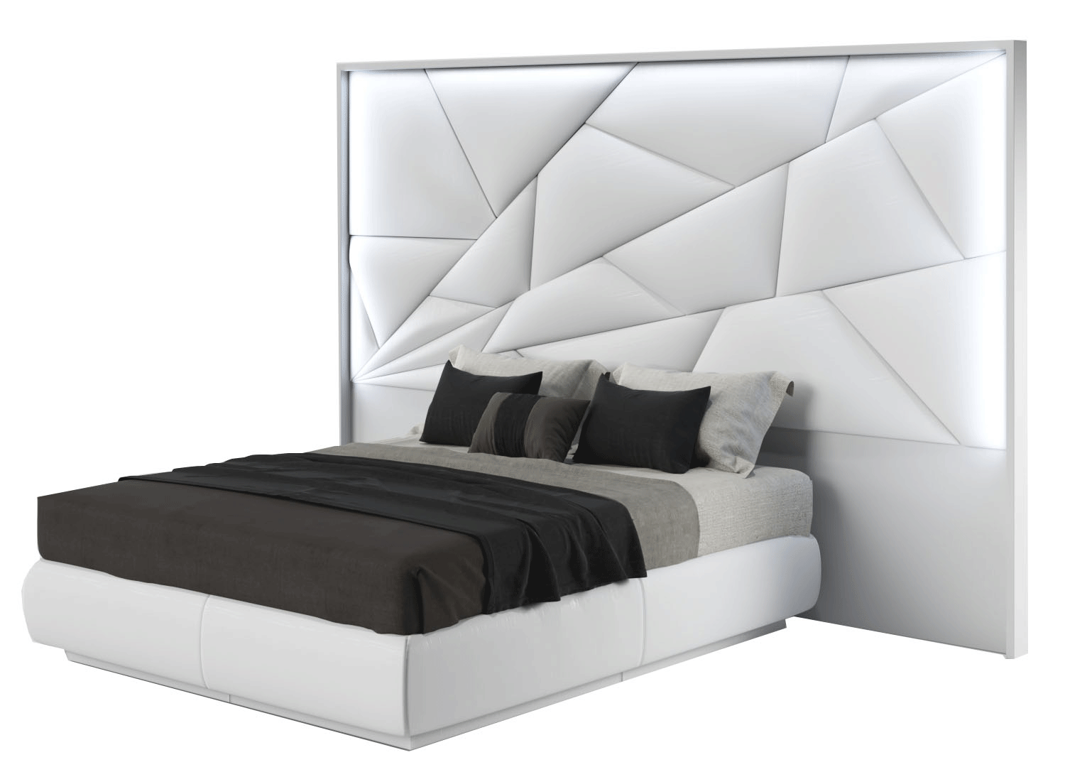 Brands Gamamobel Bedroom Sets, Spain Majesty Bed w/light