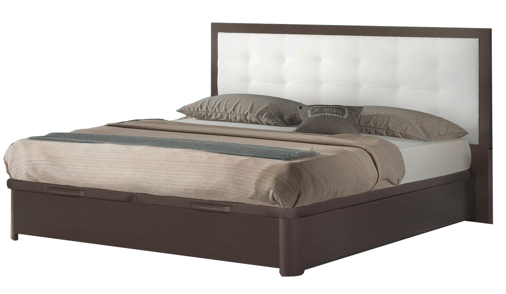 Bedroom Furniture Modern Bedrooms QS and KS Regina bed with Storage