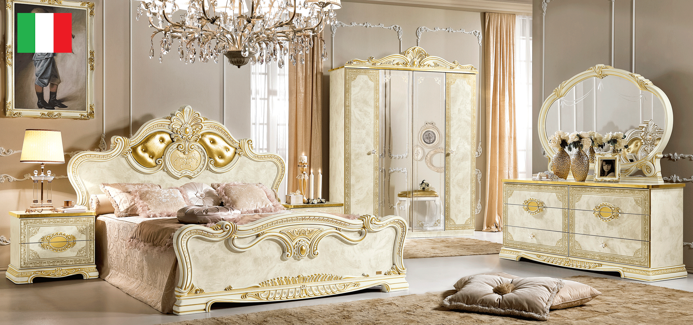 Brands Camel Gold Collection, Italy Leonardo Bedroom, Camelgroup Italy