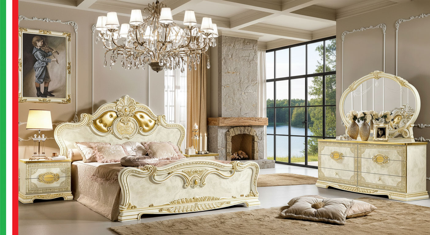Bedroom Furniture Classic Bedrooms QS and KS Leonardo Bedroom, Camelgroup Italy