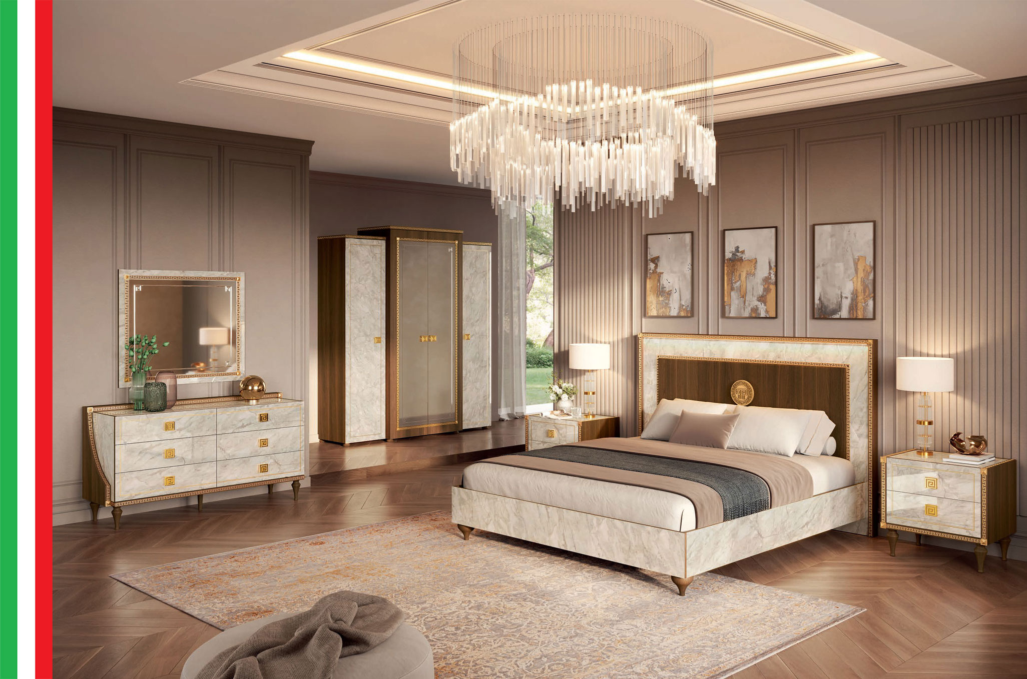 Brands Arredoclassic Bedroom, Italy Romantica Bedroom