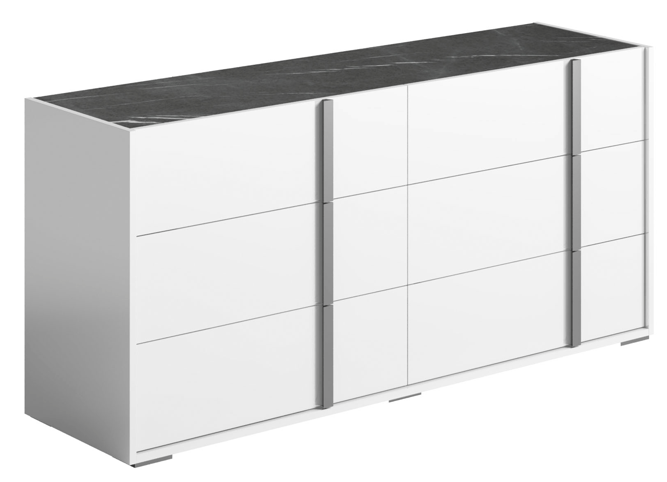 Brands Status orders Bianca Marble Double dresser