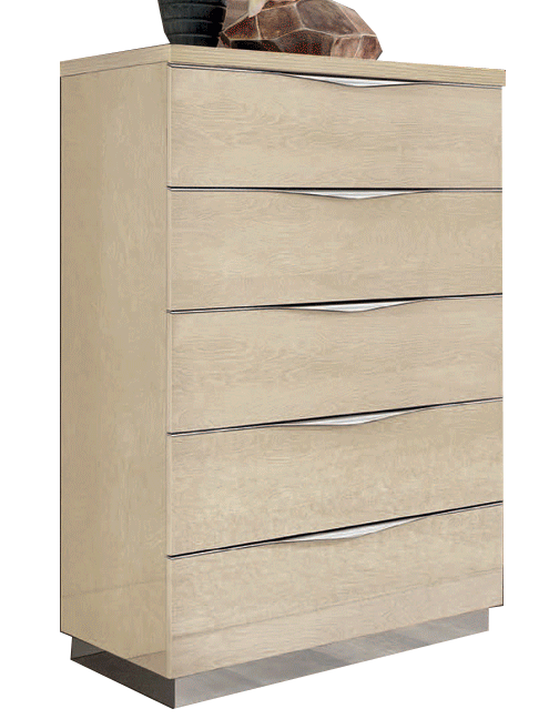 Bedroom Furniture Classic Bedrooms QS and KS Platinum Chest IVORY