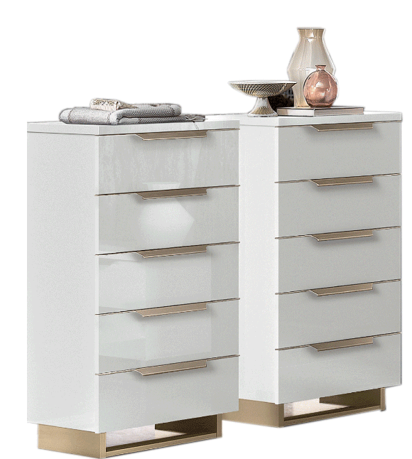 Bedroom Furniture Nightstands Smart White chest