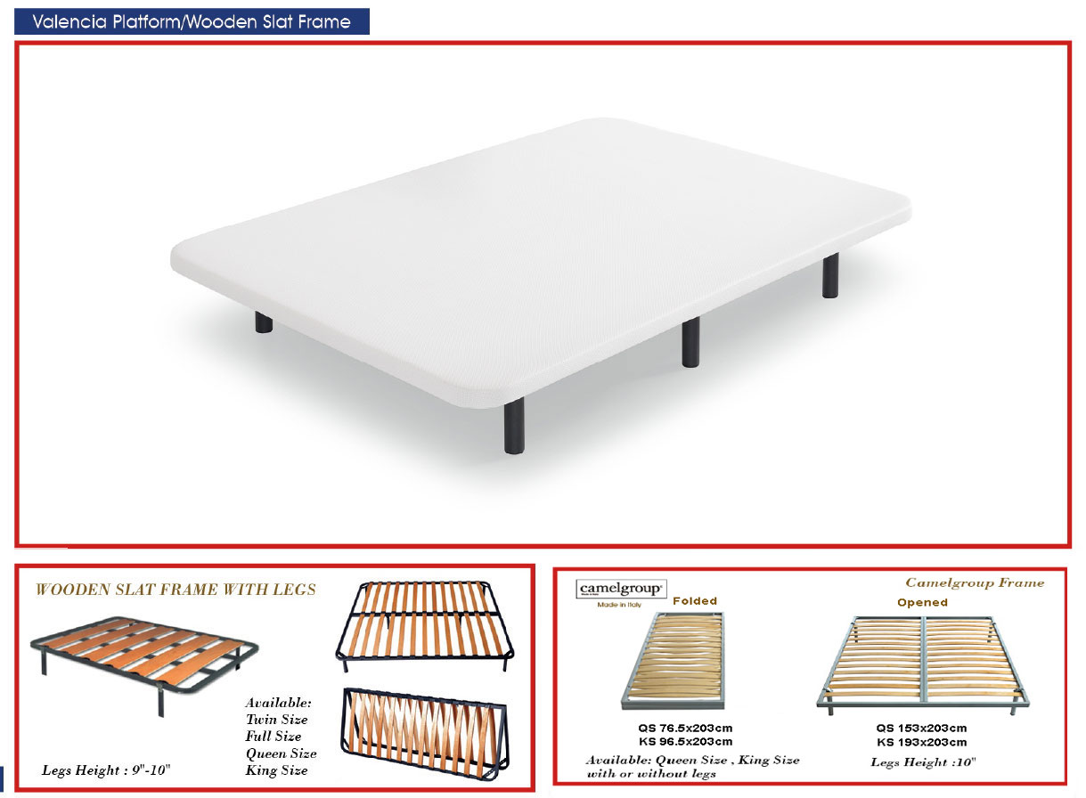 Brands Dupen Wall Units, Desks, Consoles, Mirrors, Spain Wooden Slats Frame/ Valencia Platforms