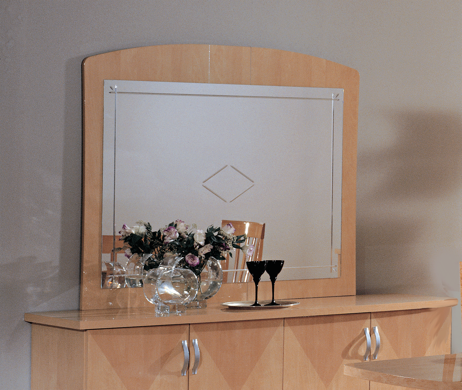 Brands Status Modern Collections, Italy Elena mirror for buffet