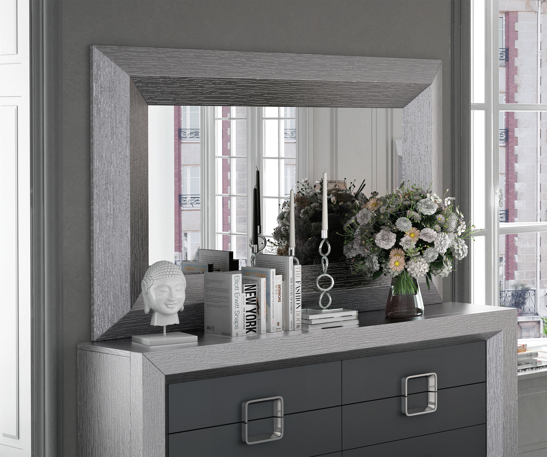 Brands Franco Africa Enzo mirror for Double dresser