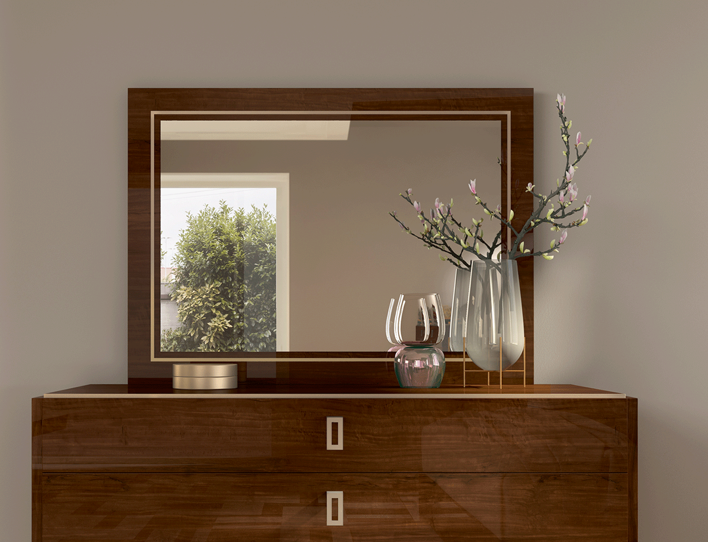 Wallunits Hallway Console tables and Mirrors Eva Mirror for Dresser