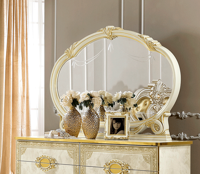 Bedroom Furniture Wardrobes Leonardo mirror for dresser/buffet