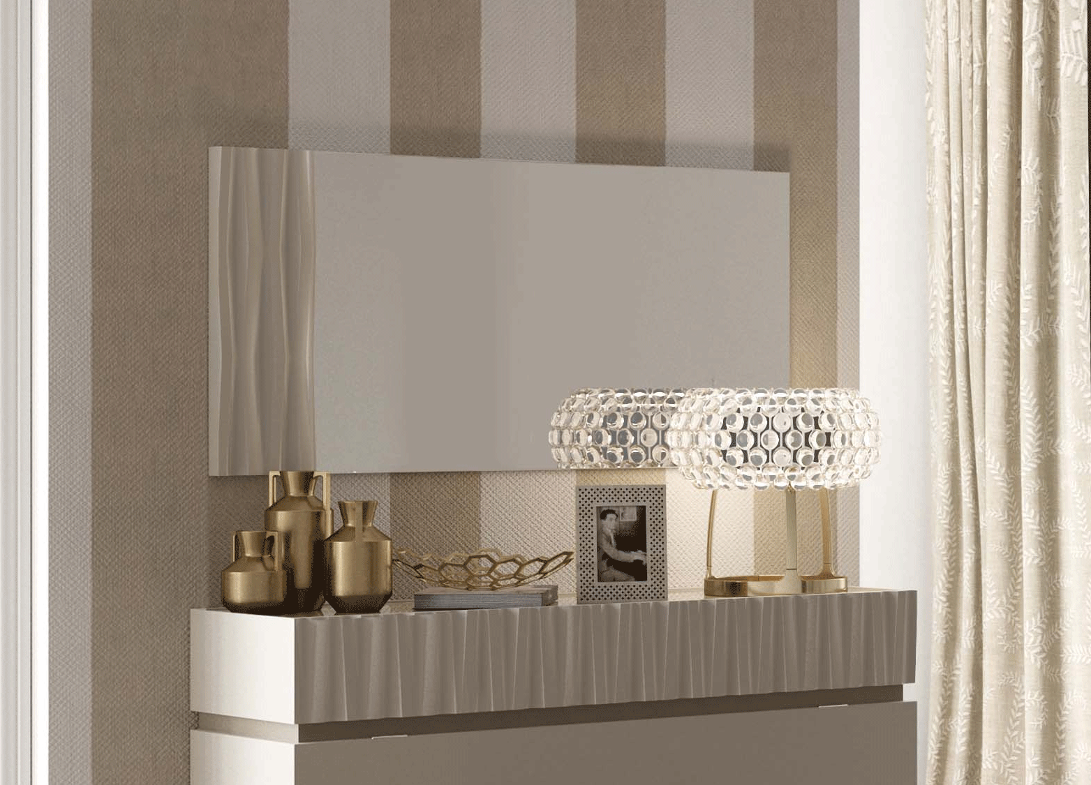 Brands Garcia Sabate Wardrobes Marina TAUPE mirror