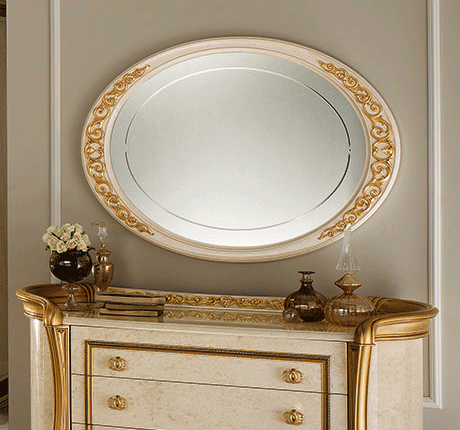 Brands Arredoclassic Bedroom, Italy Melodia mirror for dresser