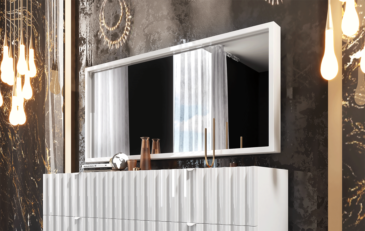 Brands Franco Furniture Bedrooms vol1, Spain Orion mirror