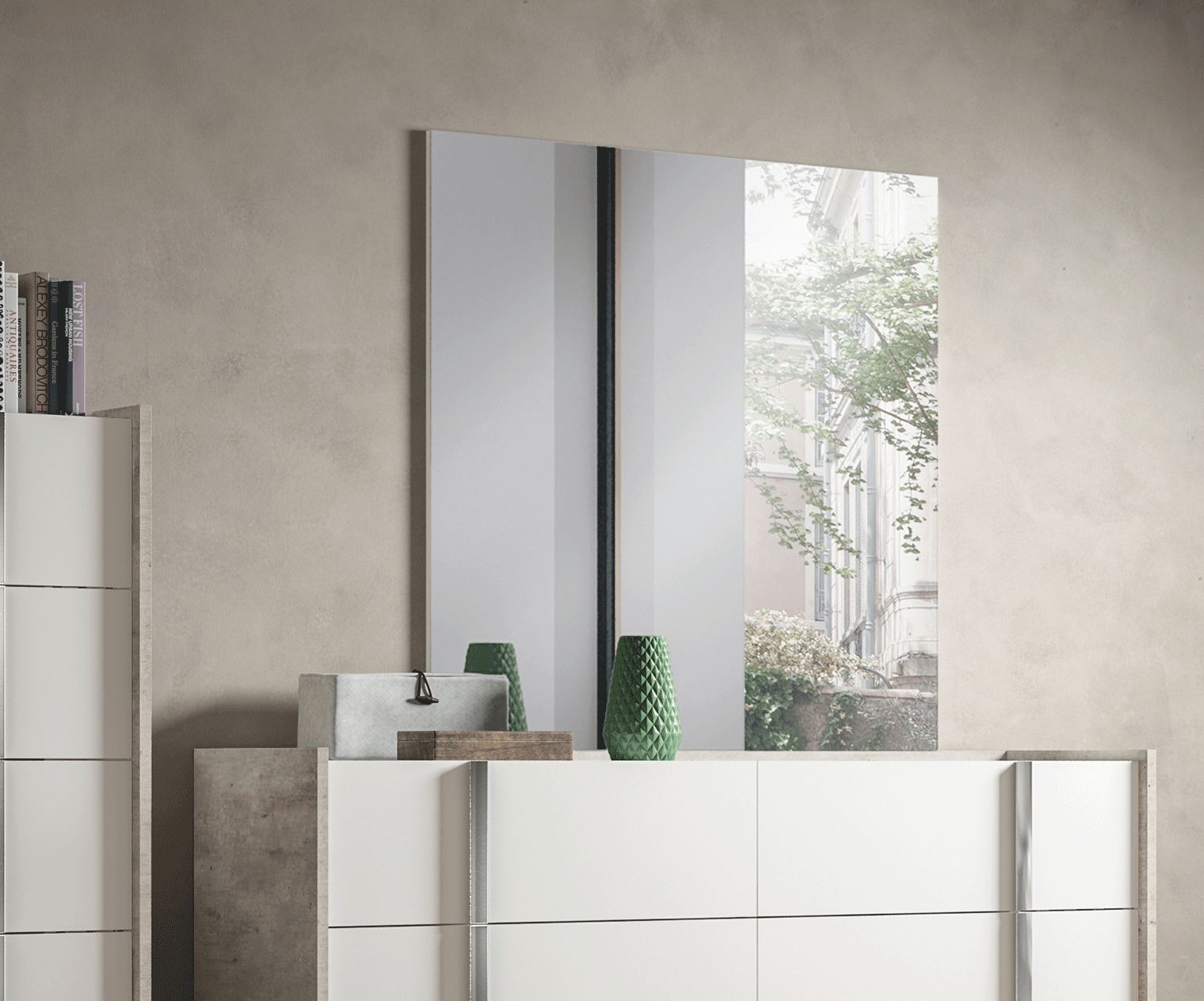 Bedroom Furniture Modern Bedrooms QS and KS Treviso mirror