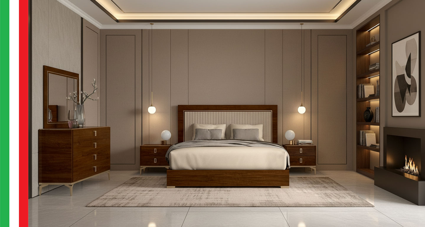 Bedroom Furniture Modern Bedrooms QS and KS Eva Bedroom