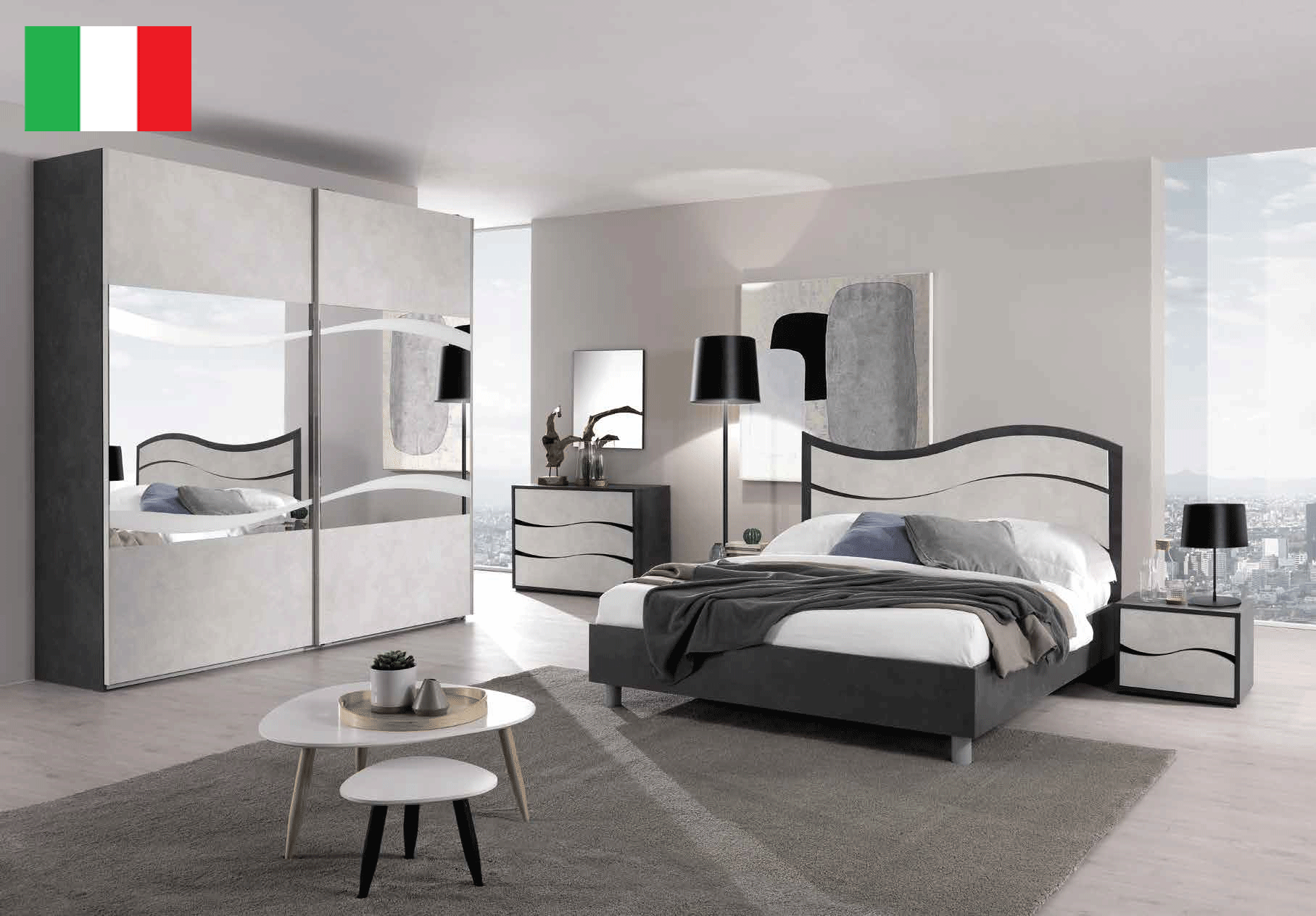 Bedroom Furniture Mirrors Ischia Bedroom