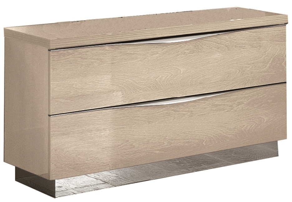 Bedroom Furniture Beds Platinum LEGNO Nightstand IVORY