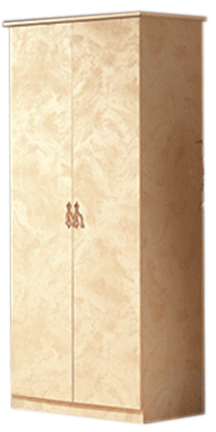 Brands Camel Classic Collection, Italy Barocco Ivory 2 Door Wardrobe