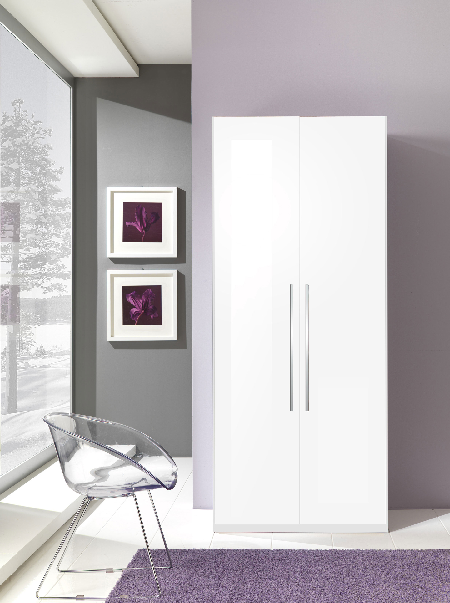 Brands Status Modern Collections, Italy Momo 2 Door Wardobe