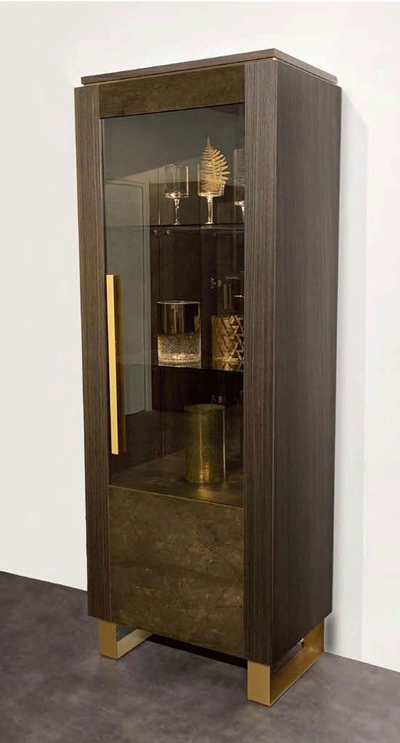 Brands Arredoclassic Living Room, Italy Essenza 1 Door Vitrine