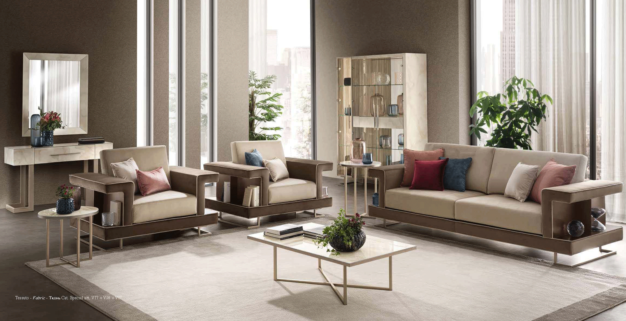 Living Room Furniture Sleepers Sofas Loveseats and Chairs Luce Light Living by Arredoclassic, Italy