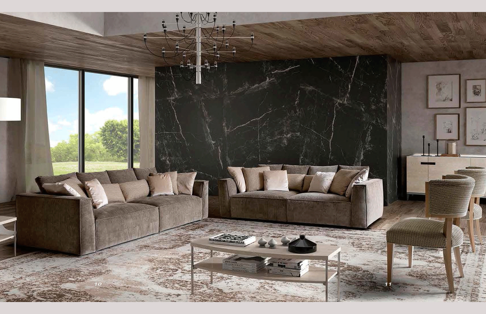 Living Room Furniture Sectionals Piuma Living