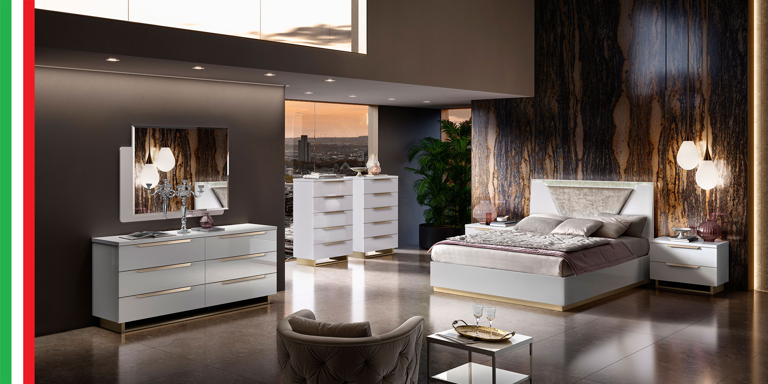 Brands Camel Modum Collection, Italy Smart Bedroom White by Camelgroup – Italy